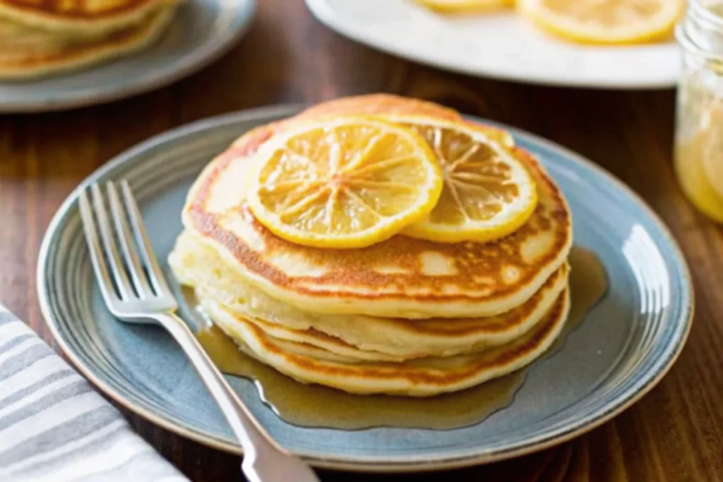 Meyer Lemon Ricotta Pancakes