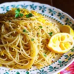 Meyer Lemon Spaghetti with Thyme