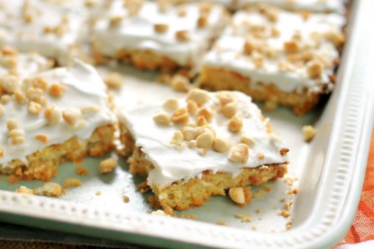 Mini Pineapple Sheet Cake