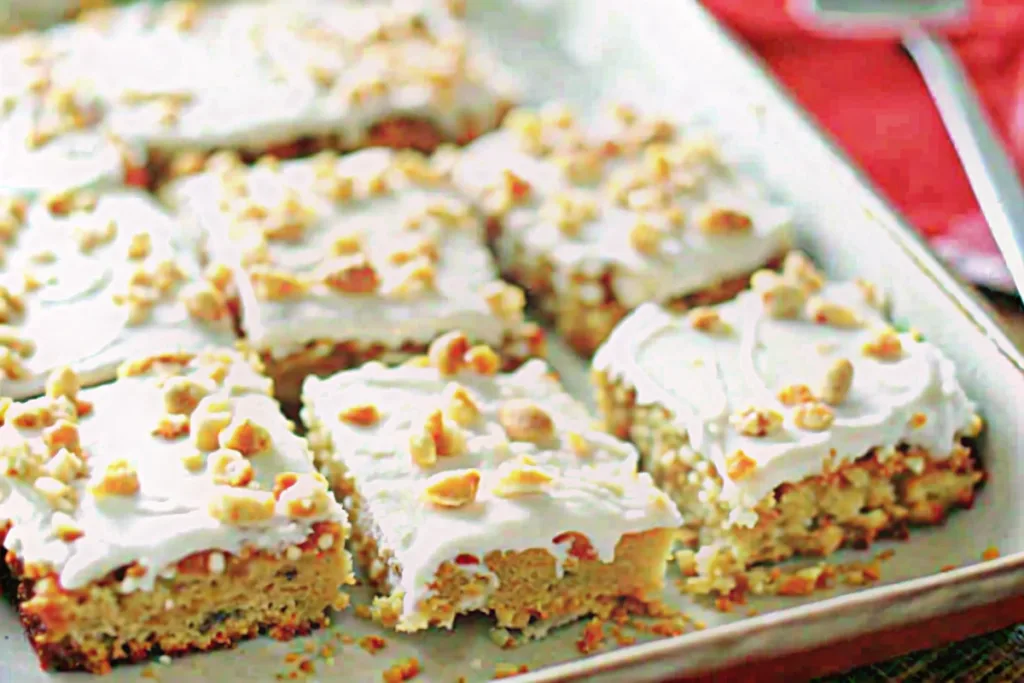 Mini Pineapple Sheet Cake