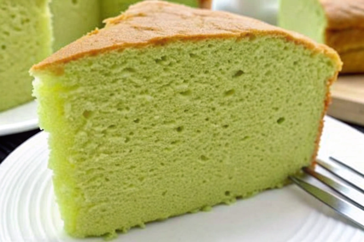 Pandan Sponge Cake Recipe