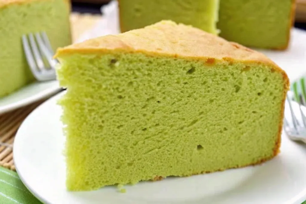 Pandan Sponge Cake Recipe