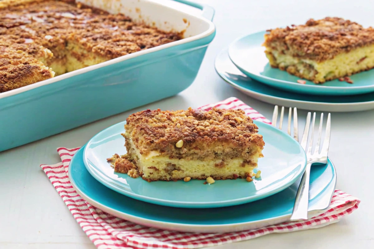 Pecan Sour Cream Coffee Cake