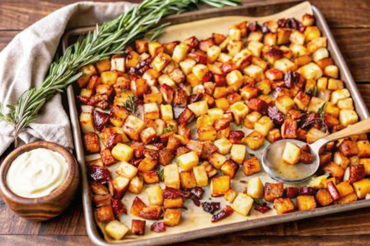 Roasted Winter Vegetables with Garlic