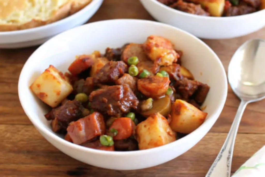 Slow Cooker BBQ Beef Stew