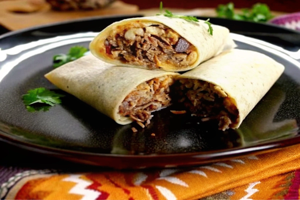 Slow Cooker Beef Burritos