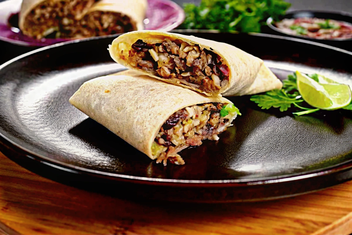 Slow Cooker Beef Burritos