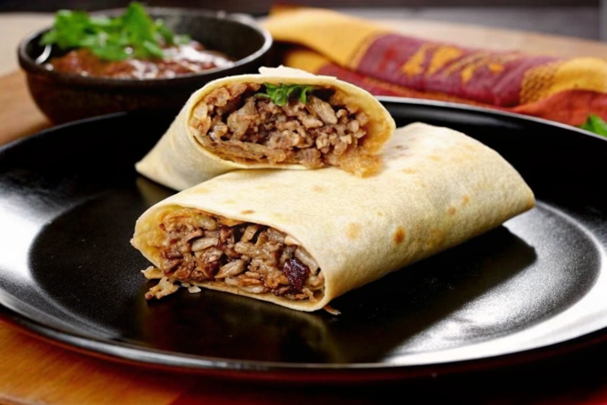 Slow Cooker Beef Burritos