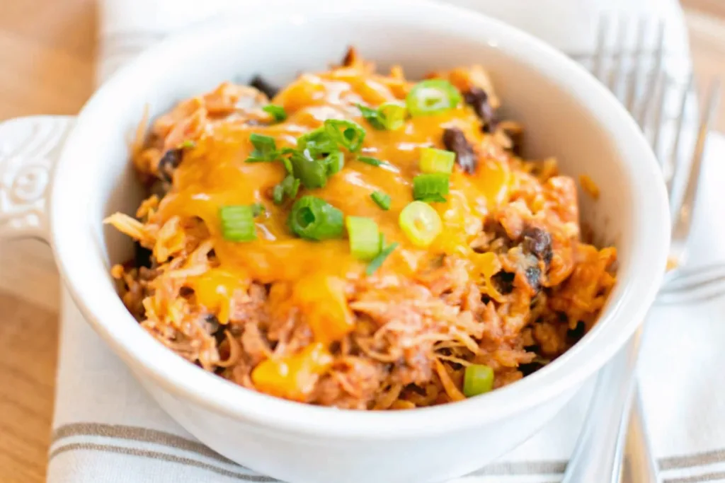Slow Cooker Chicken Burrito Bowl Recipe