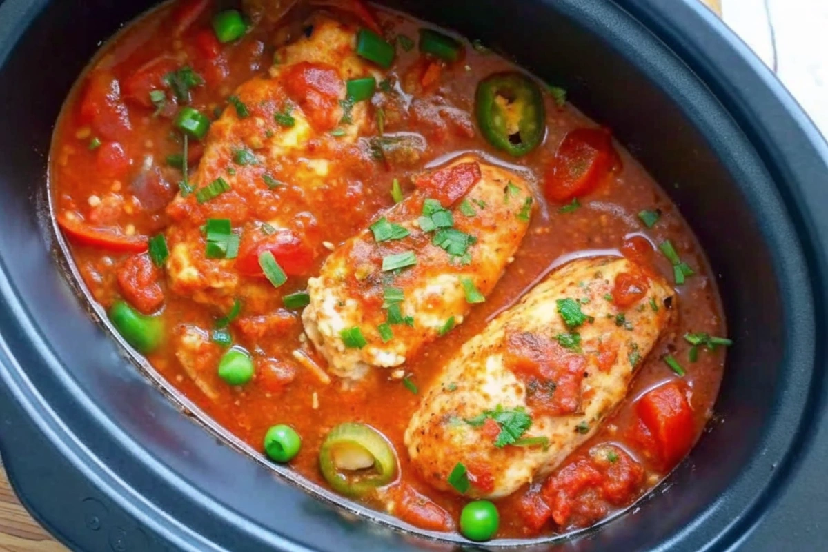 Slow Cooker Chicken Cacciatore