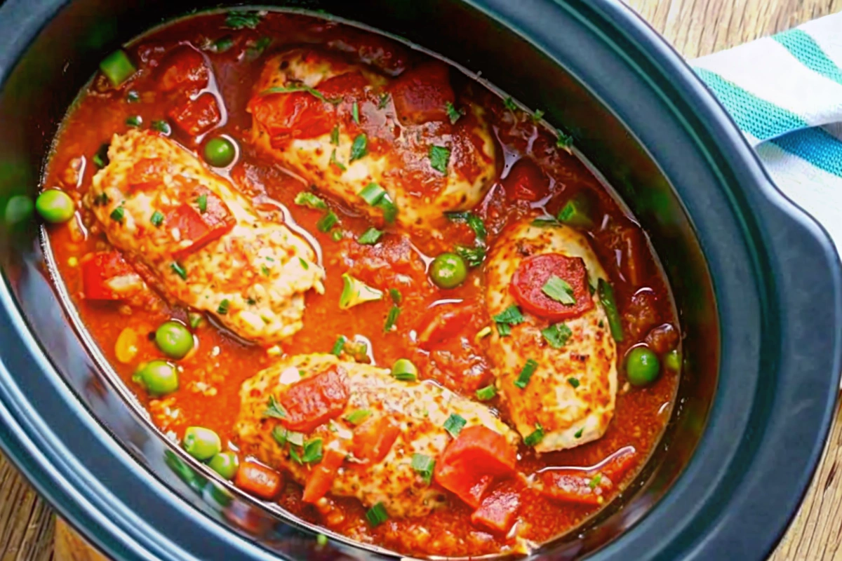 Slow Cooker Chicken Cacciatore