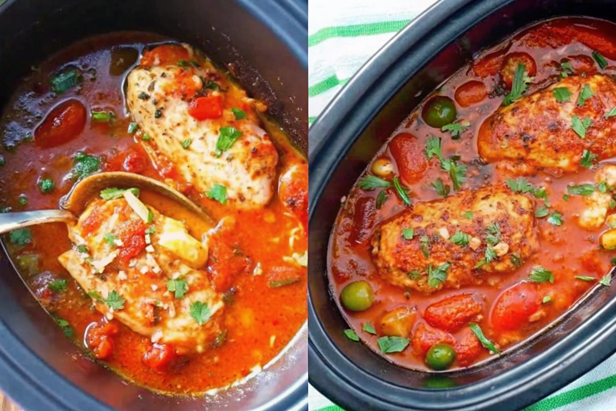 Slow Cooker Chicken Cacciatore
