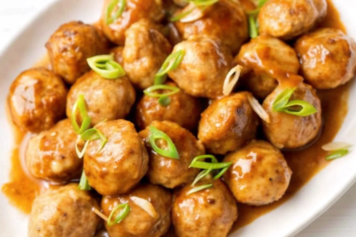 Slow Cooker Honey Garlic Meatballs