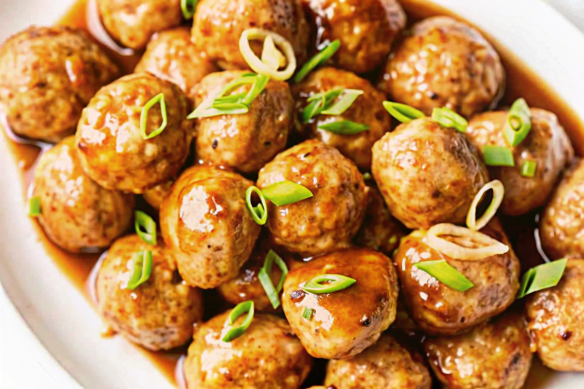 Slow Cooker Honey Garlic Meatballs