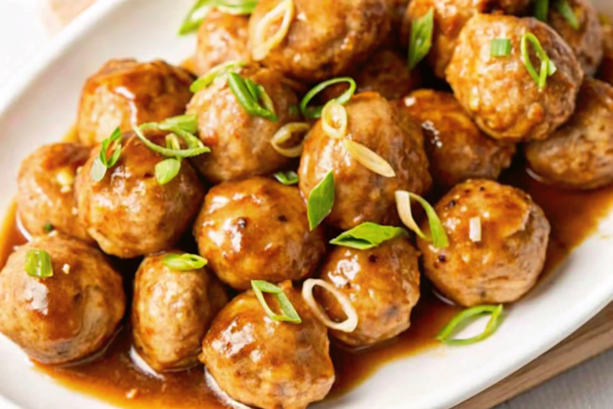 Slow Cooker Honey Garlic Meatballs