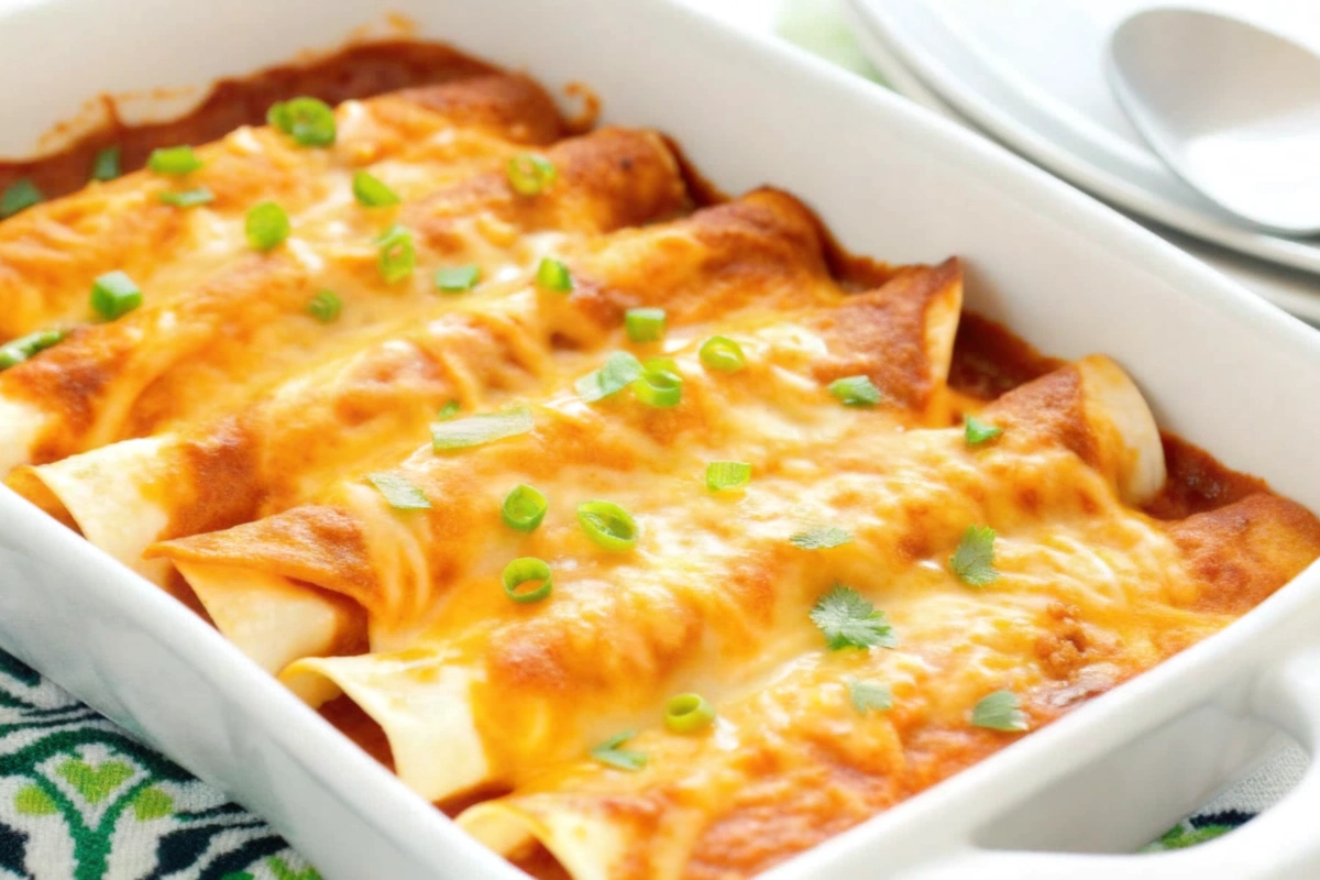 The Best Ground Beef Enchiladas