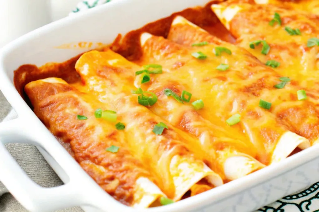 The Best Ground Beef Enchiladas