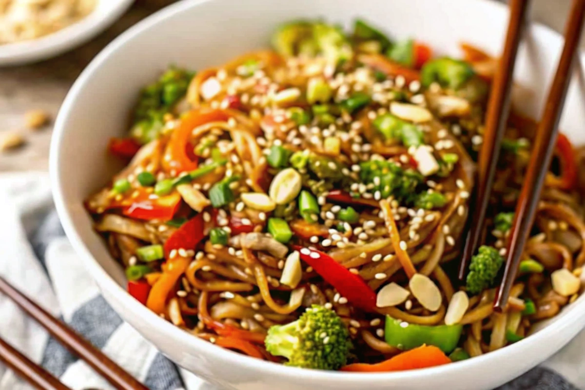 Vegetable Noodle Stir Fry