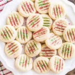 Whipped Shortbread Cookies