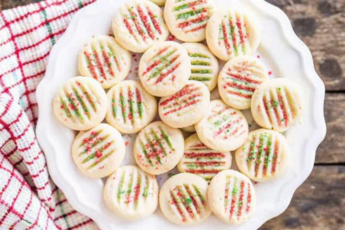 Whipped Shortbread Cookies