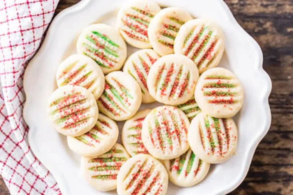 Whipped Shortbread Cookies
