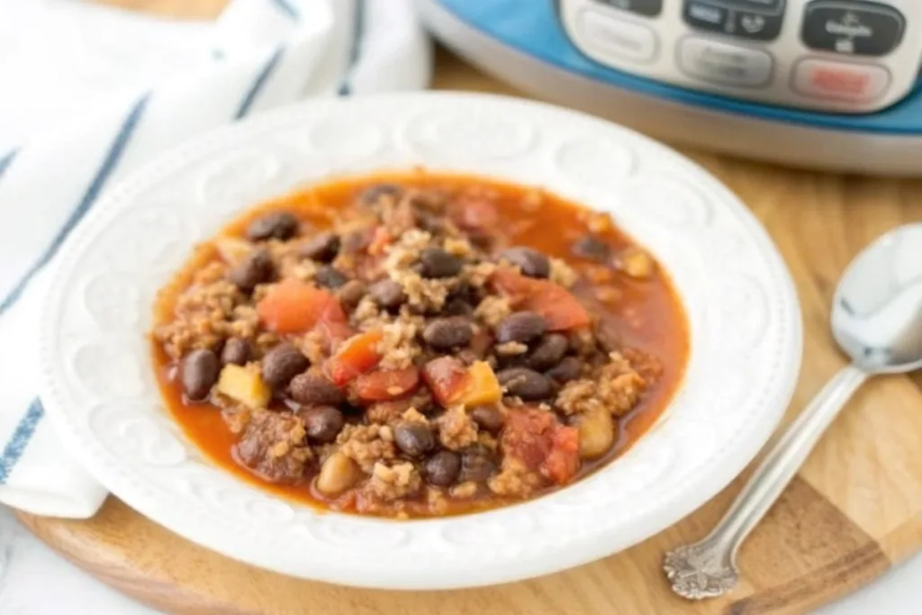 Crock Pot Black Bean Chili