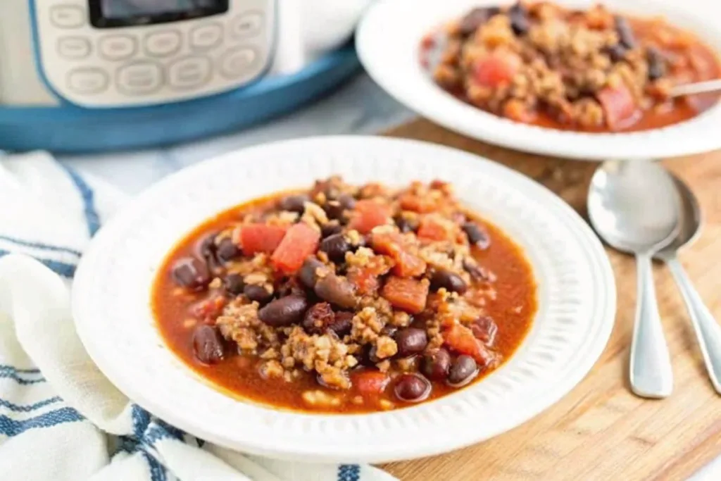 Crock Pot Black Bean Chili