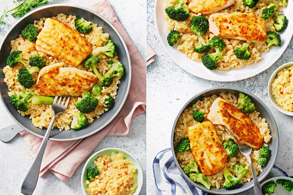 15-Minute Chicken and Rice Dinner