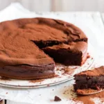 6-Ingredient Flourless Chocolate Cake