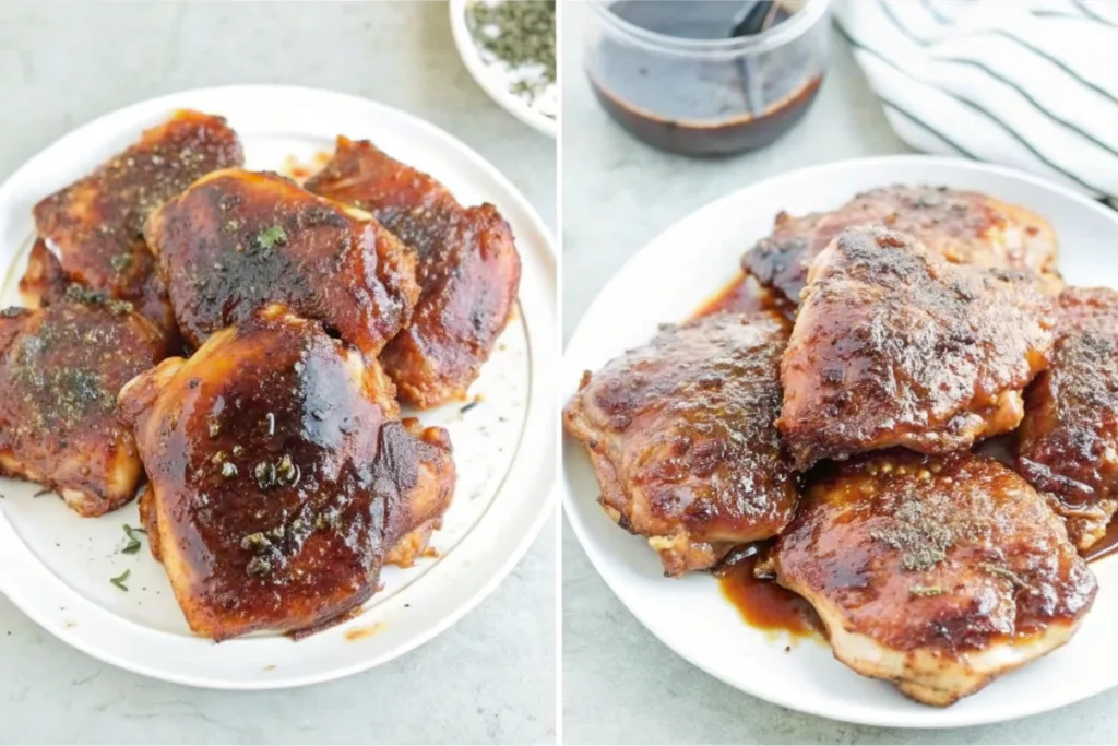 BBQ Baked Chicken Thighs