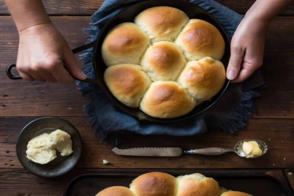 Baked Quick Dinner Rolls