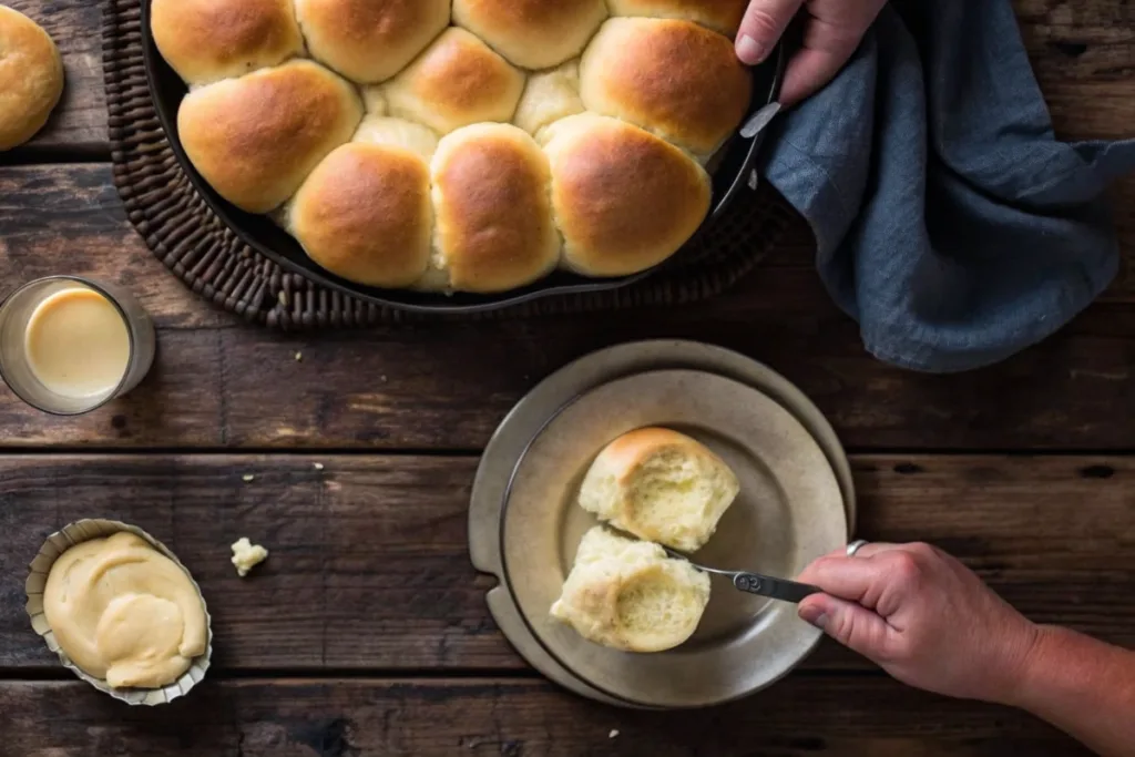 Baked Quick Dinner Rolls