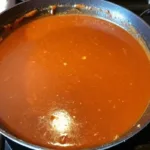 Beautiful Red Chili Sauce for Enchiladas