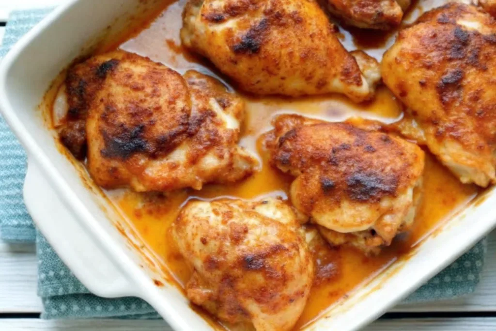 Best Baked Boneless Chicken Thighs