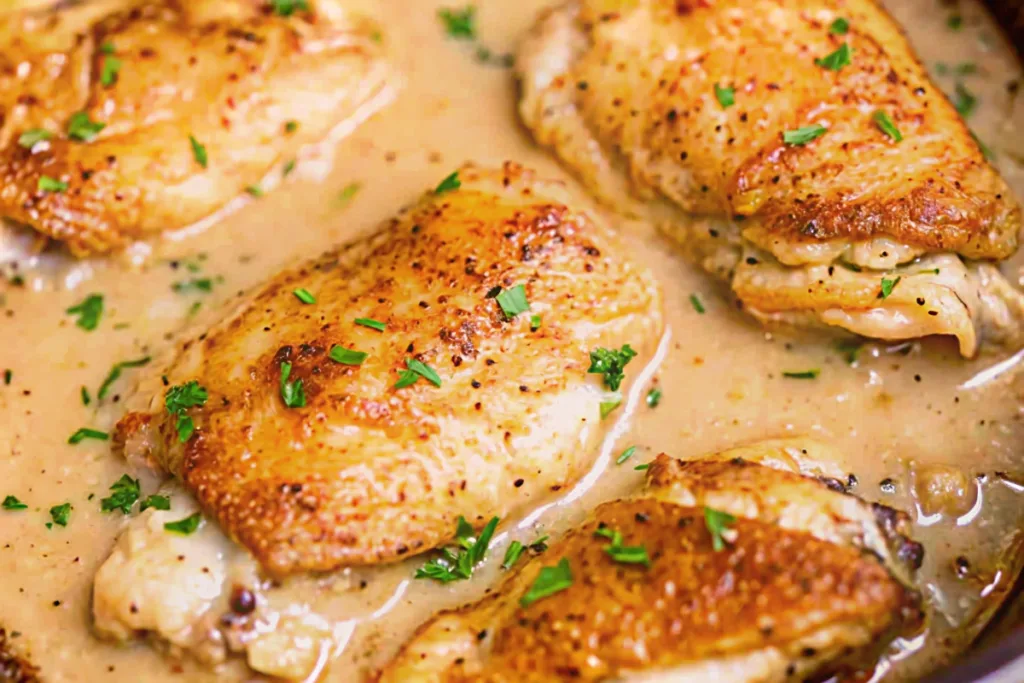 Braised Chicken Thighs