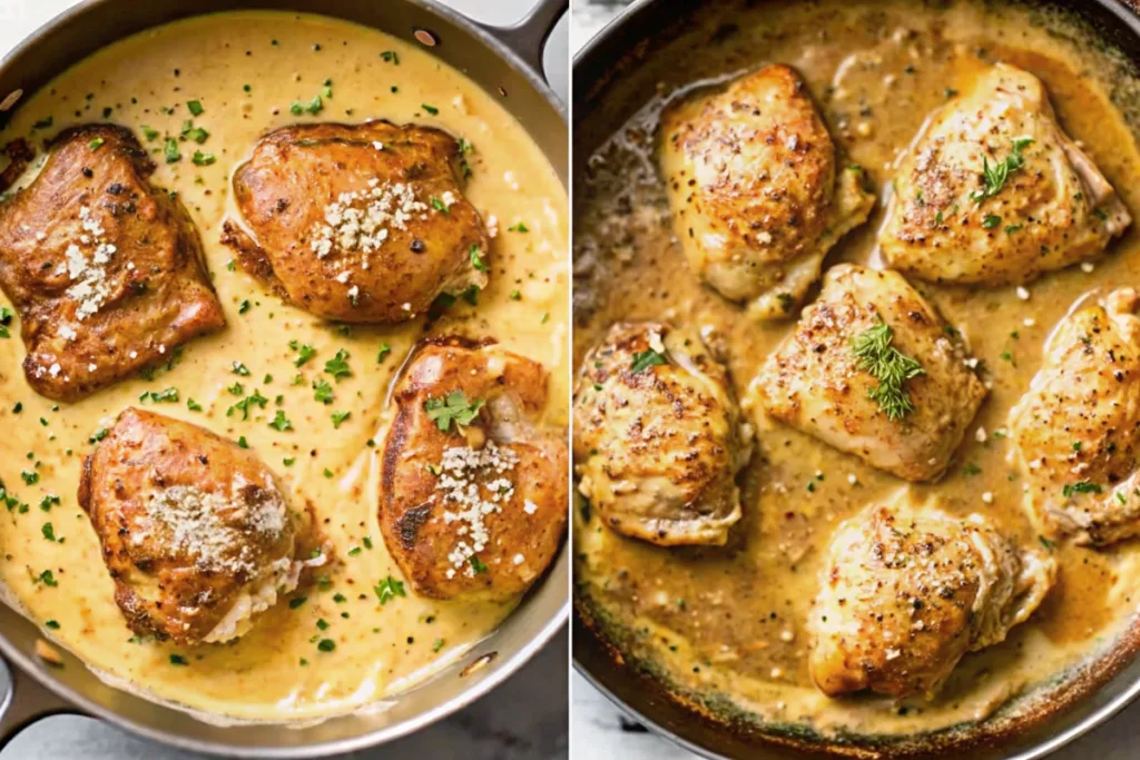Cacio E Pepe Chicken Thighs