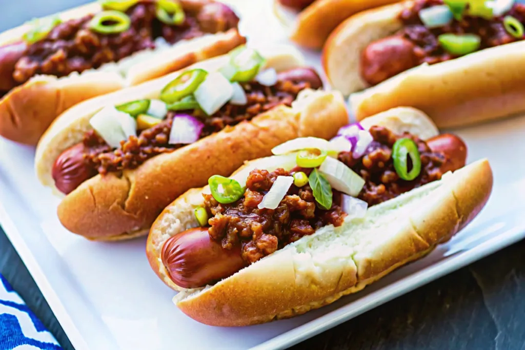 Classic Chili Dogs-Easy Dinner Recipe
