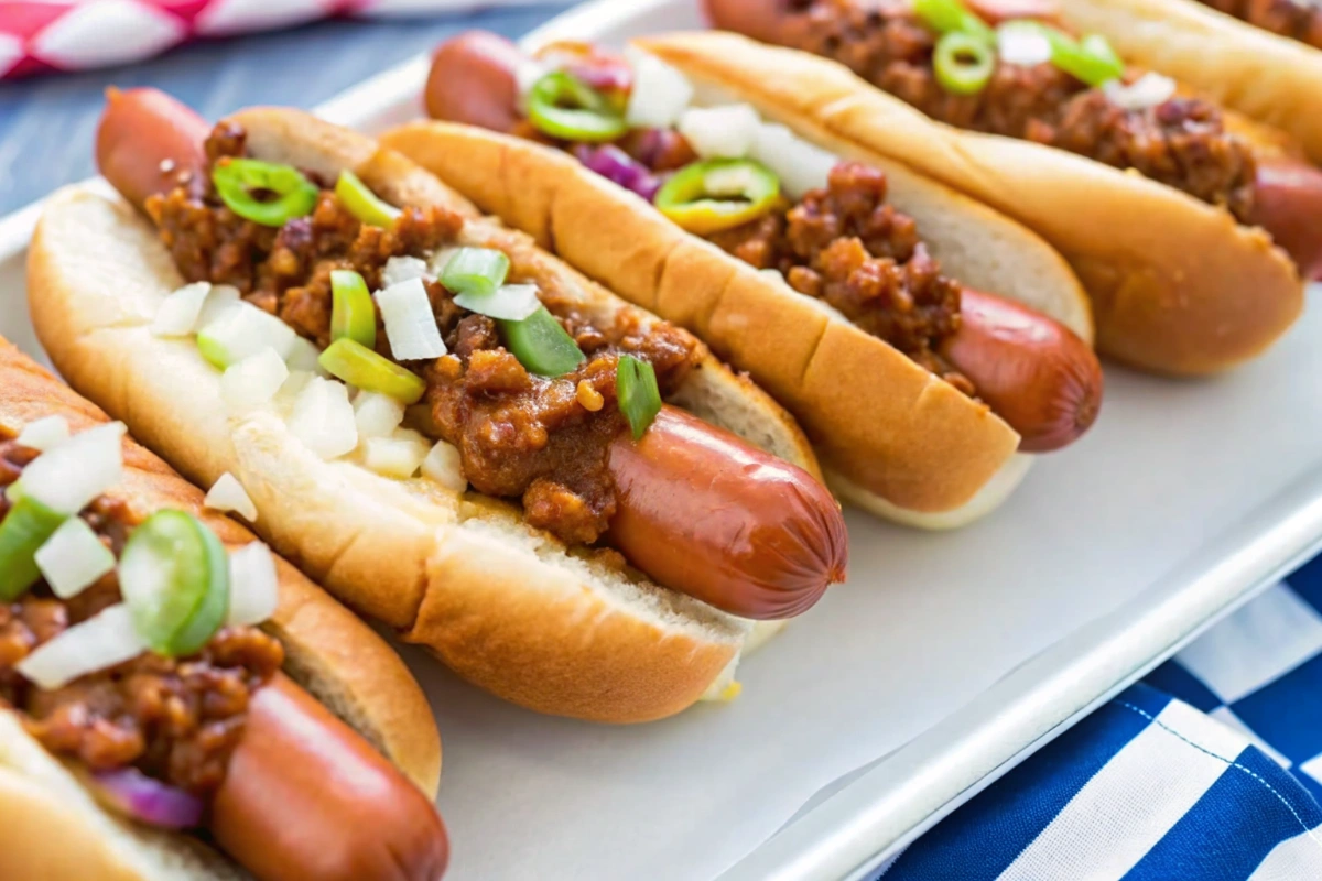 Classic Chili Dogs-Easy Dinner Recipe