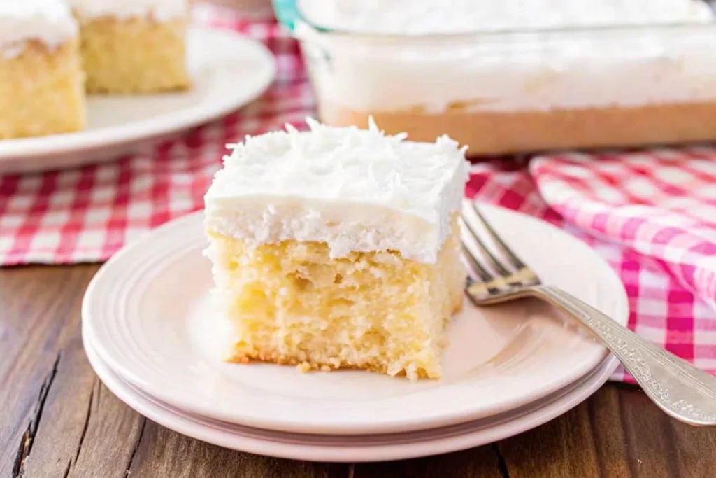 Coconut Cream Poke Cake