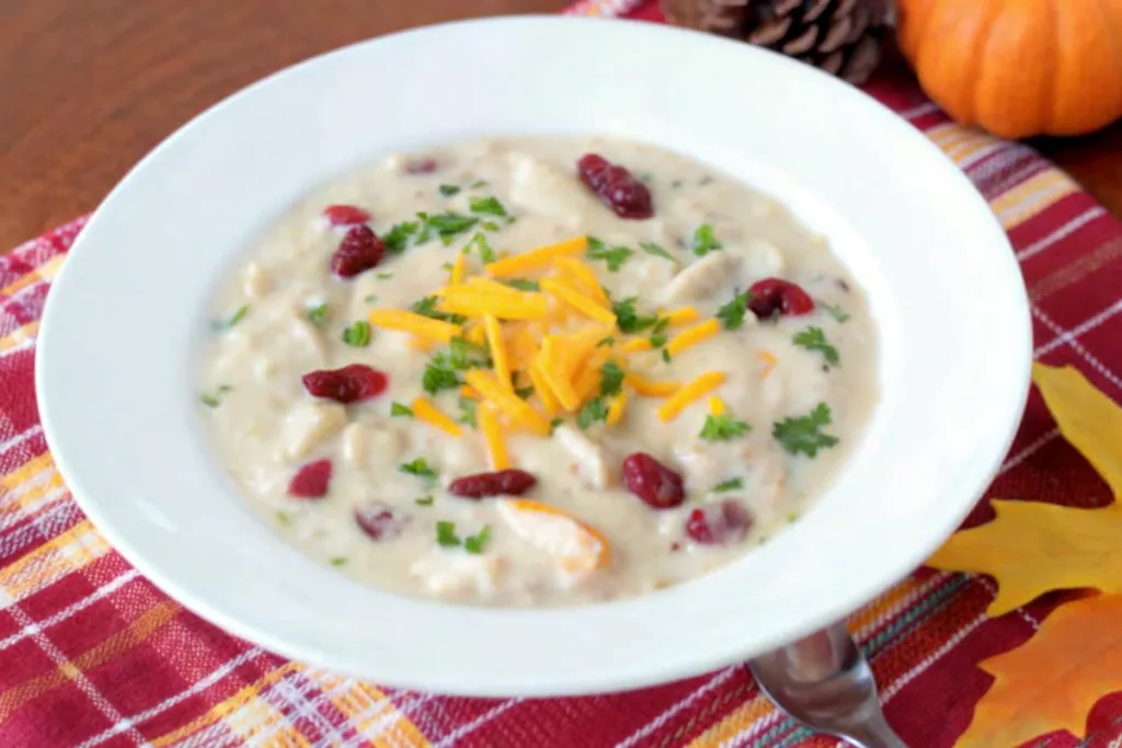 Creamy Turkey Dinner Soup