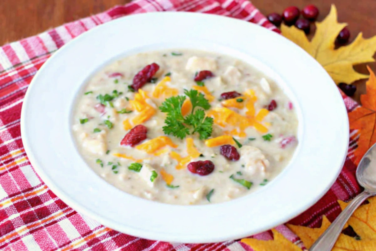 Creamy Turkey Dinner Soup