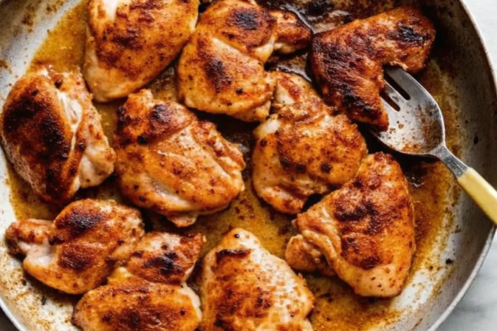 Crispy Boneless Chicken Thighs