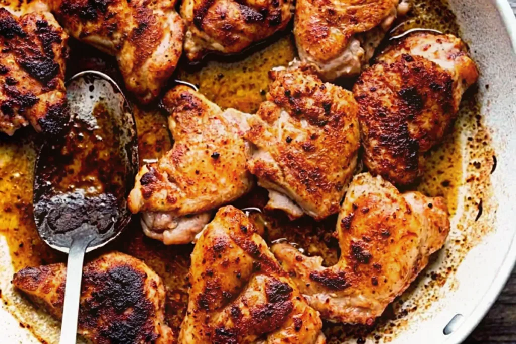 Crispy Boneless Chicken Thighs