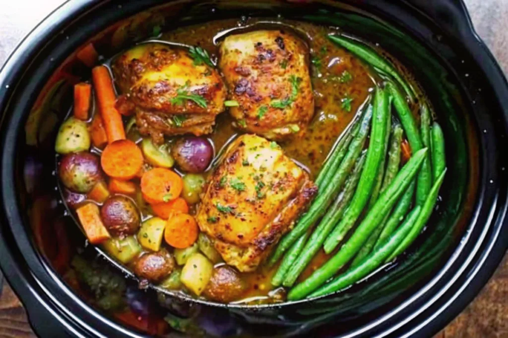 Crockpot Chicken Dinner