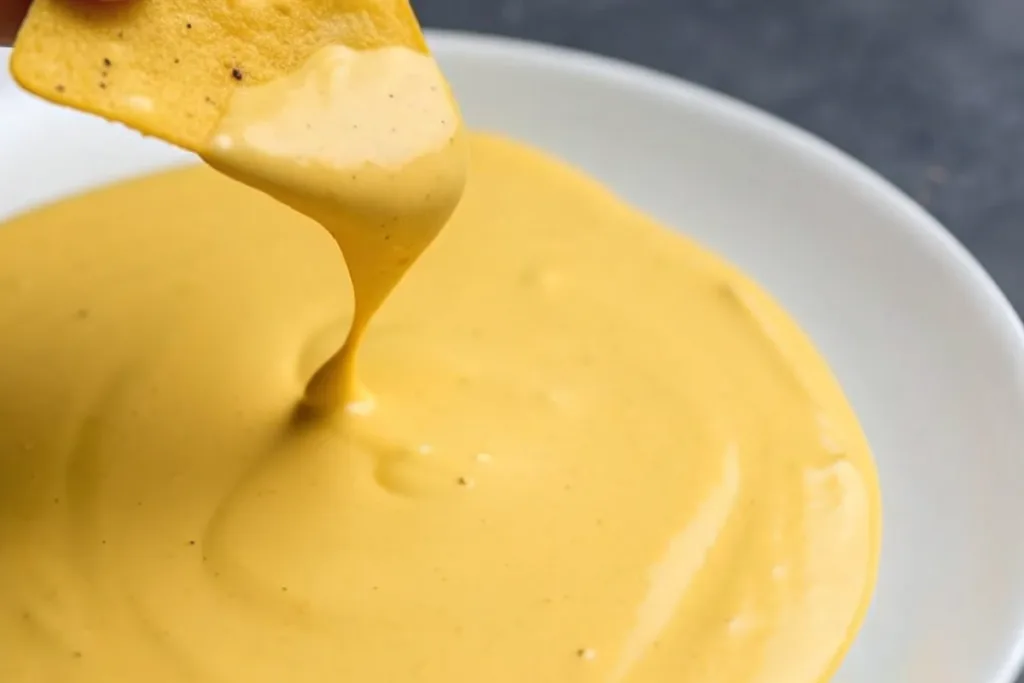 Easy Vegan Nacho Cheese Sauce