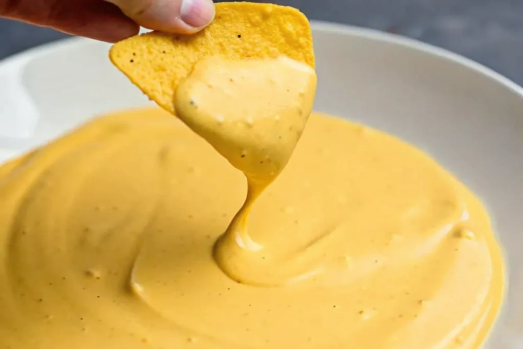 Easy Vegan Nacho Cheese Sauce