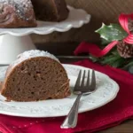 Gingerbread Cream Cheese Pound Cake