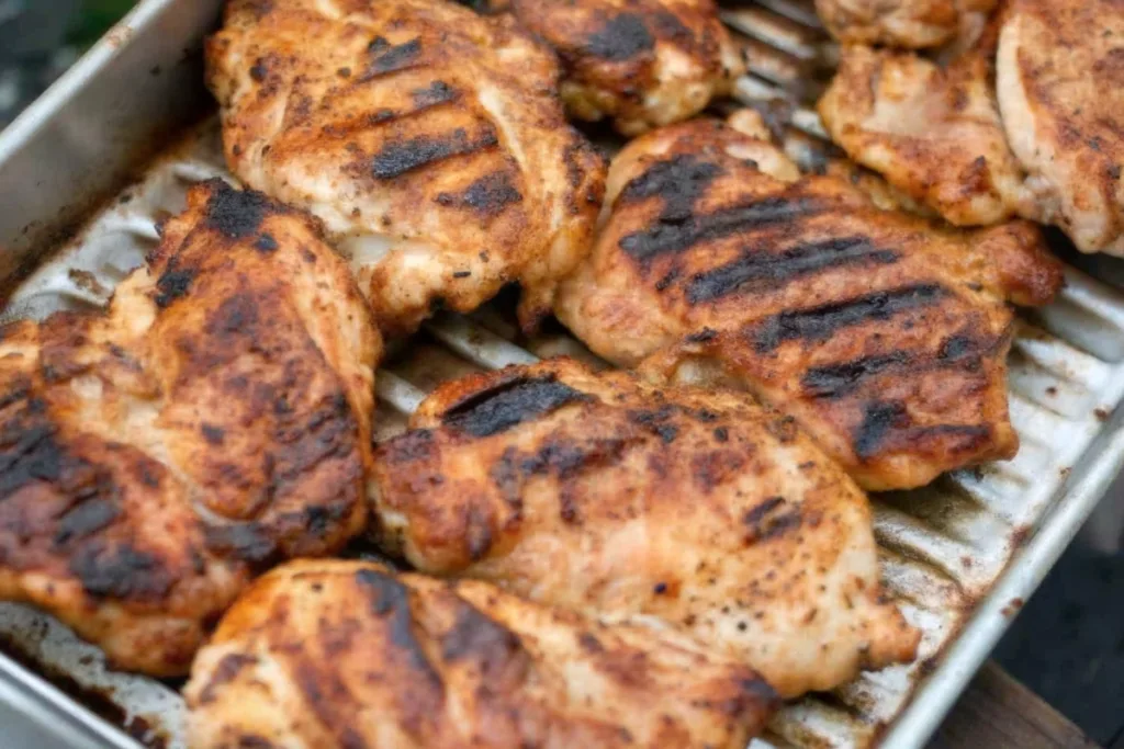 How to Grill Chicken Thighs