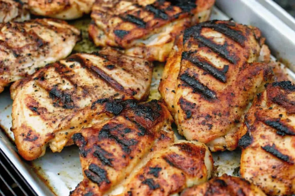 How to Grill Chicken Thighs
