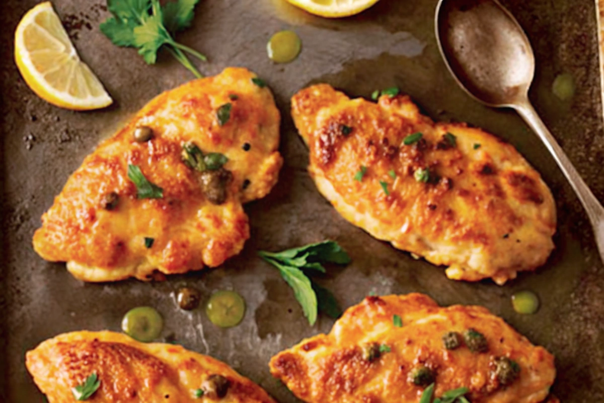 Meyer Lemon Chicken Piccata